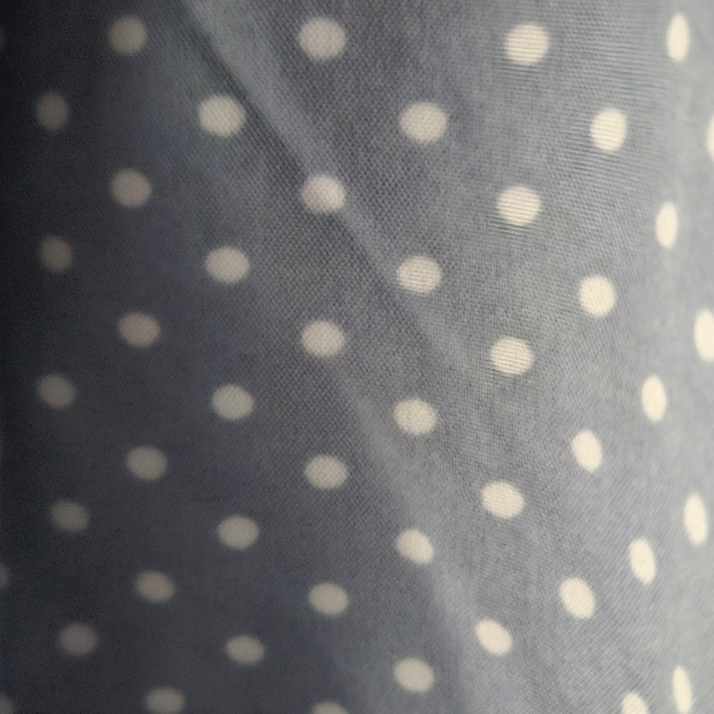 Blue Polka Dot Fabric